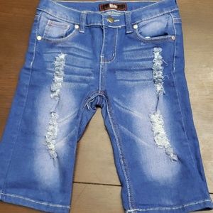 M&J Premium Denim Girls Shorts